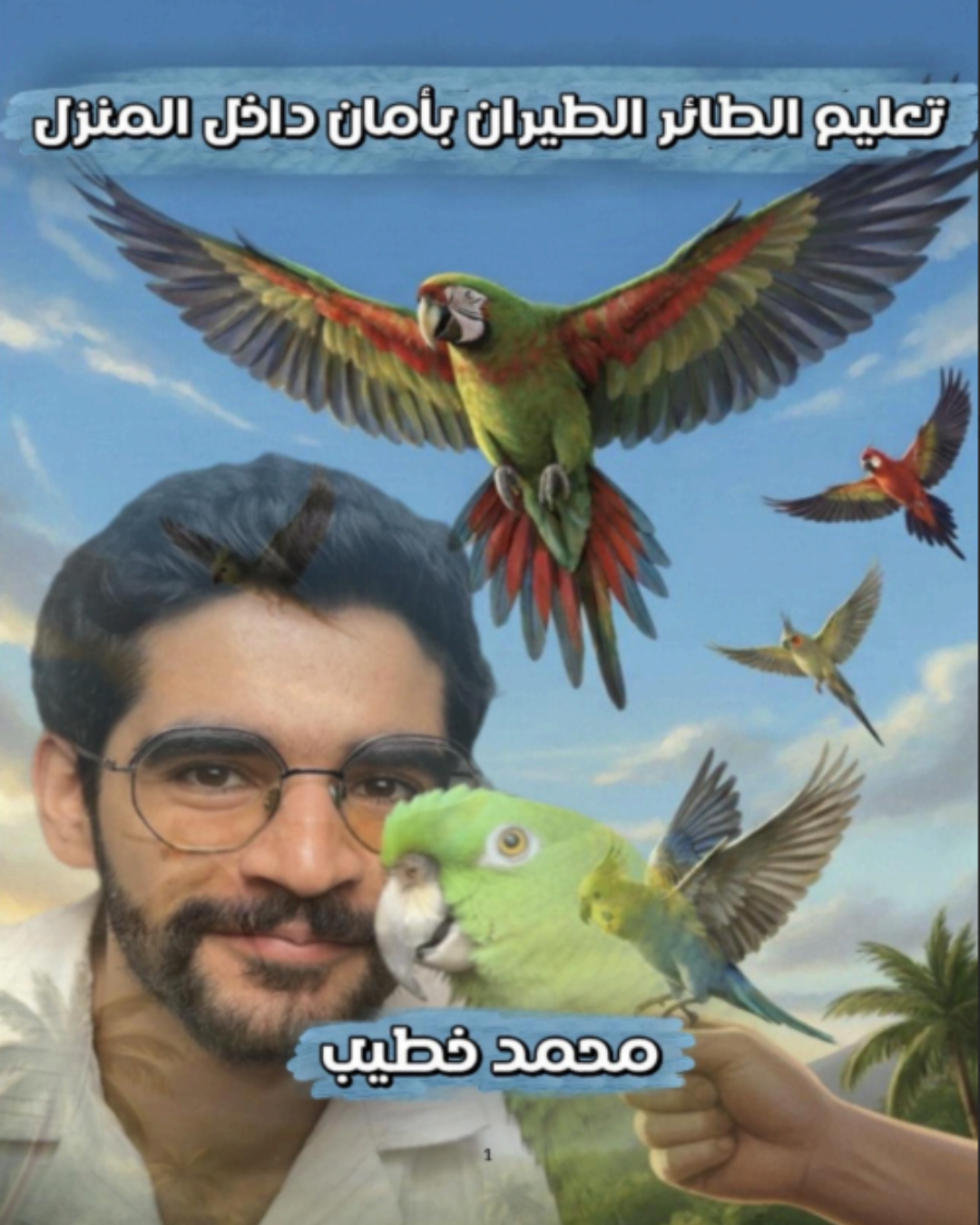 تعليم الطائر الطيران بأمان داخل المنزل